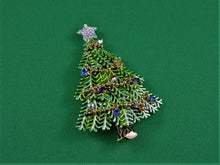 Load image into Gallery viewer, Jewelry - Brooch - Avon Christmas Tree 2008
