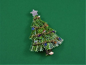 Jewelry - Brooch - Avon Christmas Tree 2008