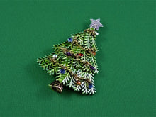 Load image into Gallery viewer, Jewelry - Brooch - Avon Christmas Tree 2008
