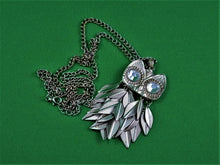 Load image into Gallery viewer, Jewelry - Necklace - Silver Tone Owl
