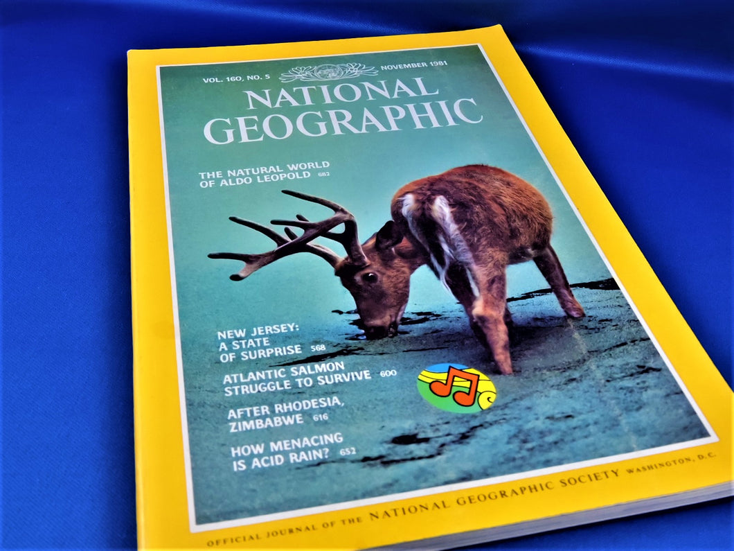 Magazine - National Geographic - Vol. 160, No. 5 - November 1981