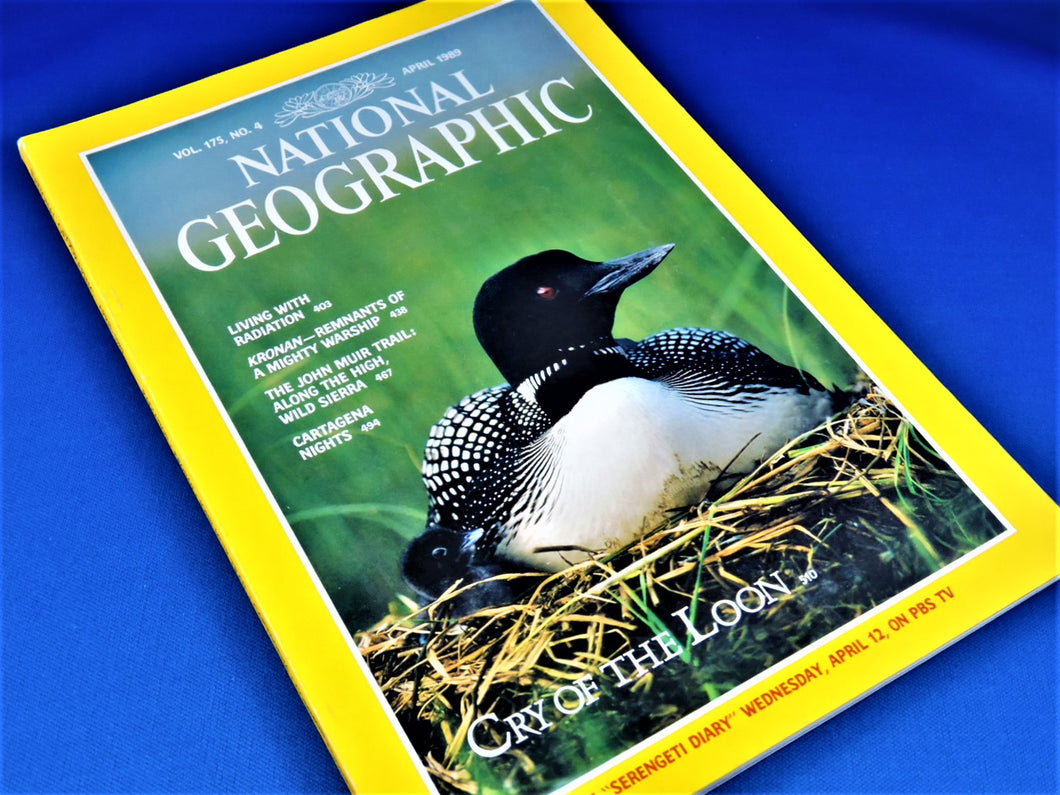 Magazine - National Geographic - Vol. 175, No. 4 - April 1989