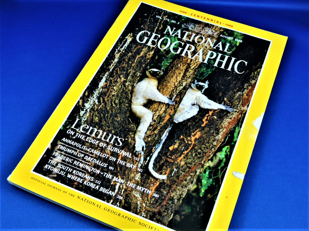 Magazine - National Geographic - Vol. 174, No. 2 - August 1988