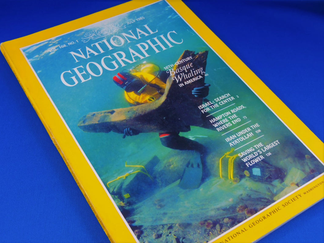 Magazine - National Geographic - Vol. 168, No. 1 - July 1985