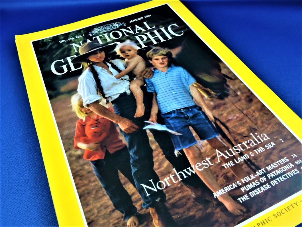 Magazine - National Geographic - Vol. 179, No. 1 - January 1991