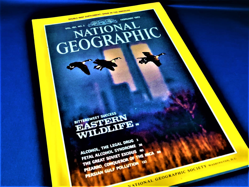 Magazine - National Geographic - Vol. 181, No. 2 - February 1992