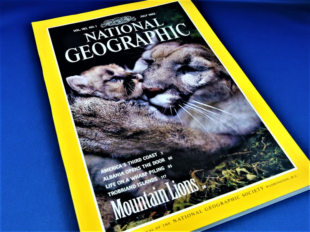 Magazine - National Geographic - Vol. 182, No. 1 - July 1992