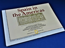 Load image into Gallery viewer, Magazine - National Geographic - Map - Spain in the Americas - February 1992
