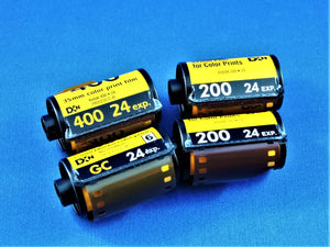 Cameras - 4 Rolls of Expired Kodak Film