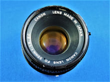Charger l&#39;image dans la galerie, Cameras - Canon Lens FD 50mm 1:1.8 S.C.

