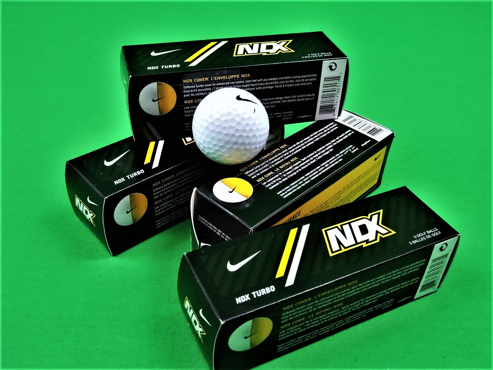 Golf - NDX Turbo - 4 Sleeves of 3 – Outright