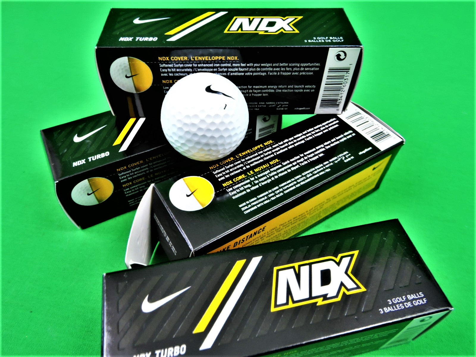 Golf NDX Turbo - 4 Sleeves of 3 – Sold Outright