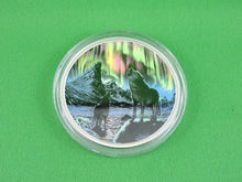 Load image into Gallery viewer, Currency - Silver Coin - $30 - 2016 - RCM - Northern Lights in the Moonlight
