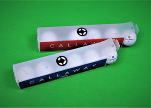 Golf - Callaway - Rule 35 - 1 Sleeve of 5 (Soft Feel) and 1 sleeve of 5 (Firm Feel)