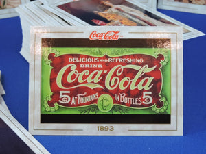 Coca-Cola Memorabilia - GTF - 1993 - Coca-Cola Collector Cards - 1-100 - Series 1