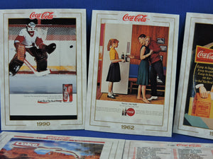 Coca-Cola Memorabilia - GTF - 1993 - Coca-Cola Collector Cards - #30, 71, 92, 95, and 100