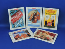 Charger l&#39;image dans la galerie, Coca-Cola Memorabilia - GTF - 1993 - Coca-Cola Collector Cards - #8, 50, 65, 92, and 93
