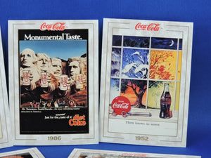 Coca-Cola Memorabilia - GTF - 1993 - Coca-Cola Collector Cards - #26, 48, 62, 73, and 91
