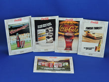Load image into Gallery viewer, Coca-Cola Memorabilia - GTF - 1993 - Coca-Cola Collector Cards - #75, 82, 83, 84 and 85
