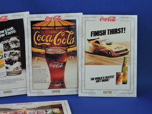 Coca-Cola Memorabilia - GTF - 1993 - Coca-Cola Collector Cards - #75, 82, 83, 84 and 85