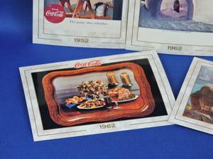 Coca-Cola Memorabilia - GTF - 1993 - Coca-Cola Collector Cards - #43, 61, 72, 73, and 81