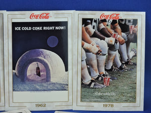 Coca-Cola Memorabilia - GTF - 1993 - Coca-Cola Collector Cards - #43, 61, 72, 73, and 81