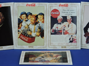Coca-Cola Memorabilia - GTF - 1993 - Coca-Cola Collector Cards - #4, 36, 47, 53, and 63