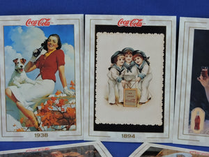 Coca-Cola Memorabilia - GTF - 1993 - Coca-Cola Collector Cards - #6, 27, 39, 44, and 49