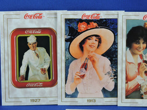 Coca-Cola Memorabilia - GTF - 1993 - Coca-Cola Collector Cards - #3, 9, 18, 19, and 28