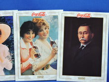 Charger l&#39;image dans la galerie, Coca-Cola Memorabilia - GTF - 1993 - Coca-Cola Collector Cards - #3, 9, 18, 19, and 28
