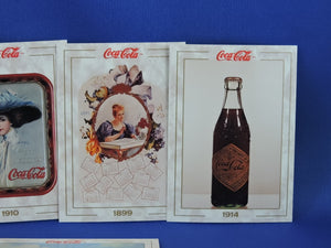 Coca-Cola Memorabilia - GTF - 1993 - Coca-Cola Collector Cards - #2, 7, 16, 20, and 29