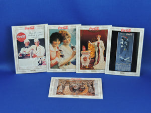 Coca-Cola Memorabilia - GTF - 1993 - Coca-Cola Collector Cards - #9, 10, 17, 18, and 36