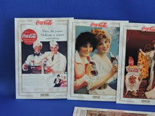 Charger l&#39;image dans la galerie, Coca-Cola Memorabilia - GTF - 1993 - Coca-Cola Collector Cards - #9, 10, 17, 18, and 36
