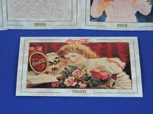 Coca-Cola Memorabilia - GTF - 1993 - Coca-Cola Collector Cards - #7, 6, 8, 19, and 20