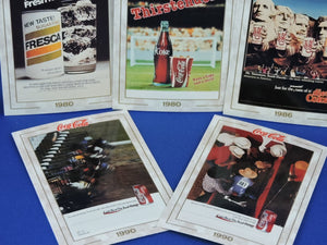 Coca-Cola Memorabilia - GTF - 1993 - Coca-Cola Collector Cards - #83, 84, 91, 96 and 97