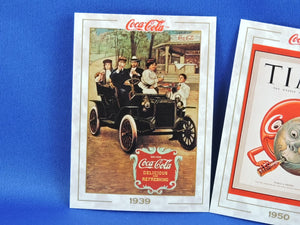 Coca-Cola Memorabilia - GTF - 1993 - Coca-Cola Collector Cards - #41 and 54