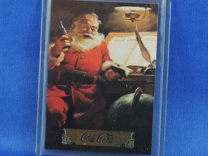 Coca-Cola Memorabilia - GTF - 1993 - Coca-Cola Collector Card - Foil - Santa 1951 - S-5