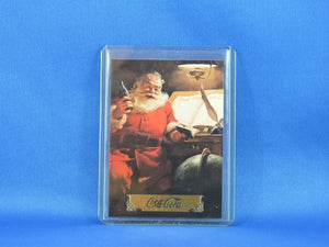 Coca-Cola Memorabilia - GTF - 1993 - Coca-Cola Collector Card - Foil - Santa 1951 - S-5