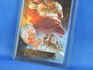 Coca-Cola Memorabilia - GTF - 1993 - Coca-Cola Collector Card - Foil - Santa 1949 - S-4