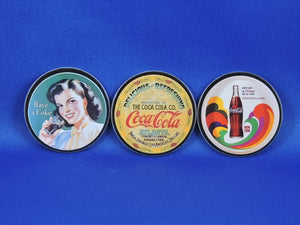 Coca-Cola Memorabilia - GTF - Coca-Cola Collection - Series 1 - "Coke Cap" - #5, 6 and 7