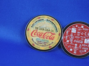 Coca-Cola Memorabilia - GTF - Coca-Cola Collection - Series 1 - "Coke Cap" - #3, 6 and 7
