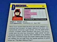 Load image into Gallery viewer, Marvel Collector Cards - 1991 Marvel Universe Series 2 - #2 Daredevil
