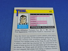 Load image into Gallery viewer, Marvel Collector Cards - 1991 Marvel Universe Series 2 - #3 Thing
