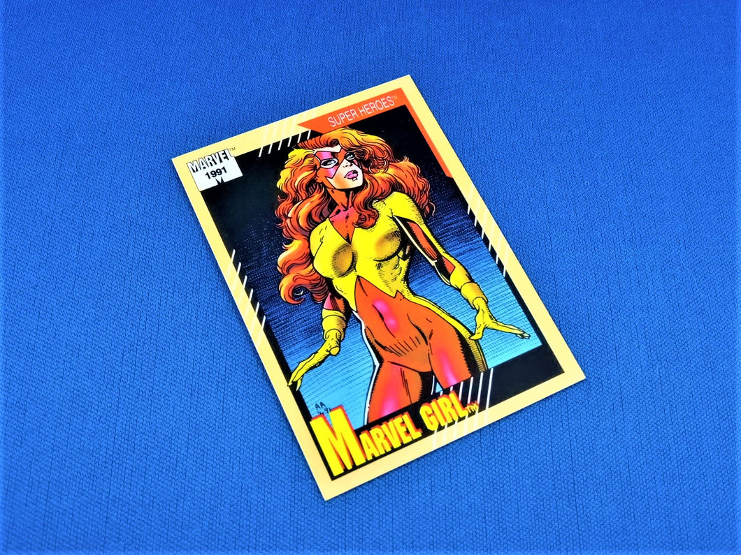 Marvel Collector Cards - 1991 Marvel Universe Series 2 - #4 Marvel Girl