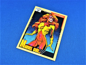 Marvel Collector Cards - 1991 Marvel Universe Series 2 - #4 Marvel Girl