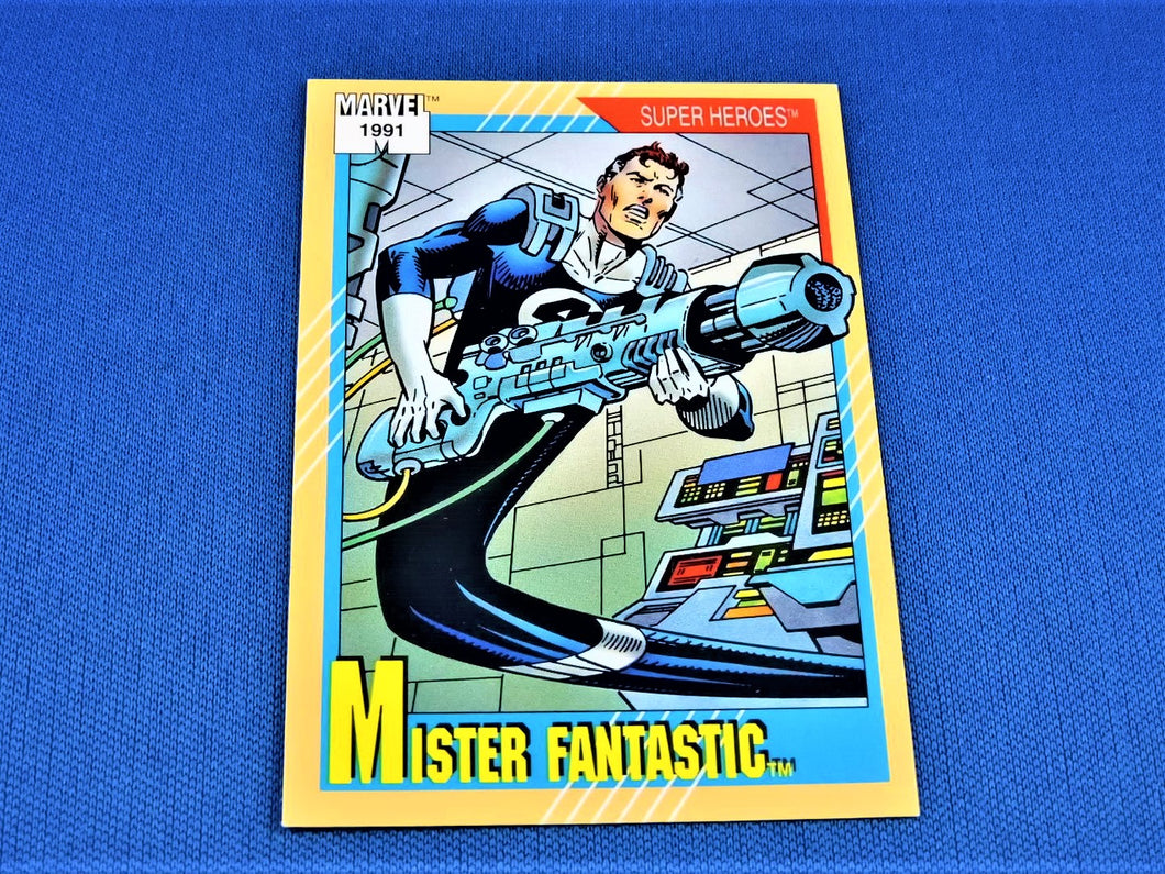 Marvel Collector Cards - 1991 Marvel Universe Series 2 - #7 Mister Fantastic