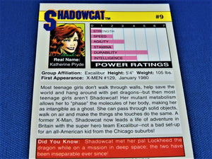 Marvel Collector Cards - 1991 Marvel Universe Series 2 - #9 Shadowcat