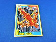 Load image into Gallery viewer, Marvel Collector Cards - 1991 Marvel Universe Series 2 - #10 Human Torch
