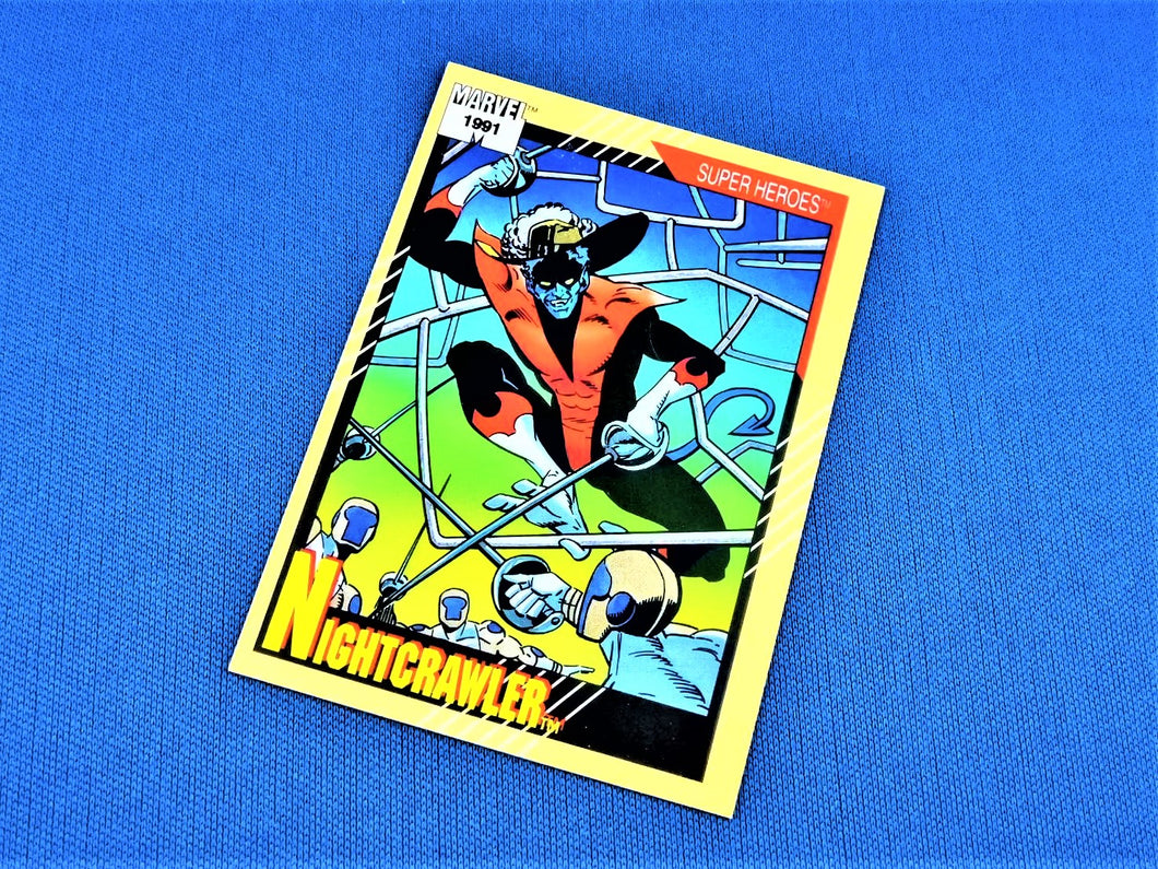 Marvel Collector Cards - 1991 Marvel Universe Series 2 - #11 Nightcrawler