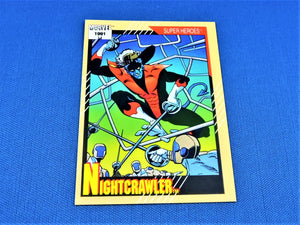 Marvel Collector Cards - 1991 Marvel Universe Series 2 - #11 Nightcrawler